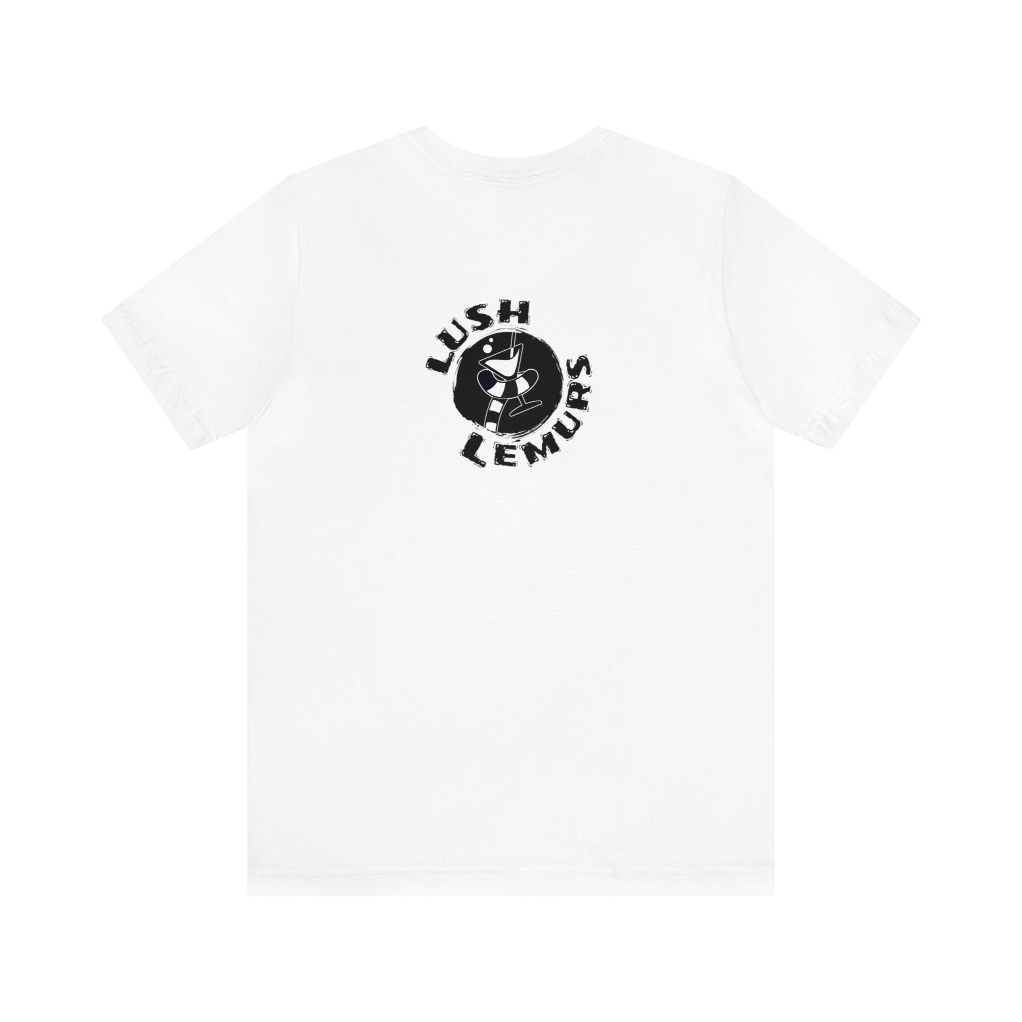 STL | LUSH LEMUR White Unisex Jersey Short Sleeve Tee