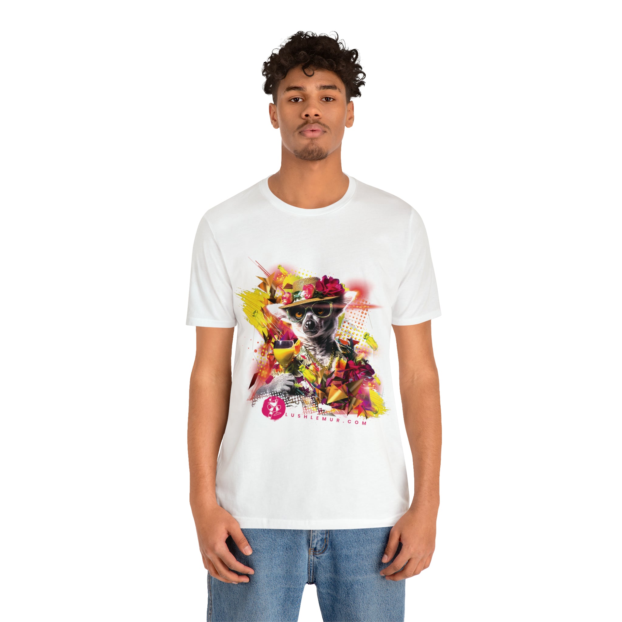 LUSH LEMUR | Launch Party Short Sleeve Tee
