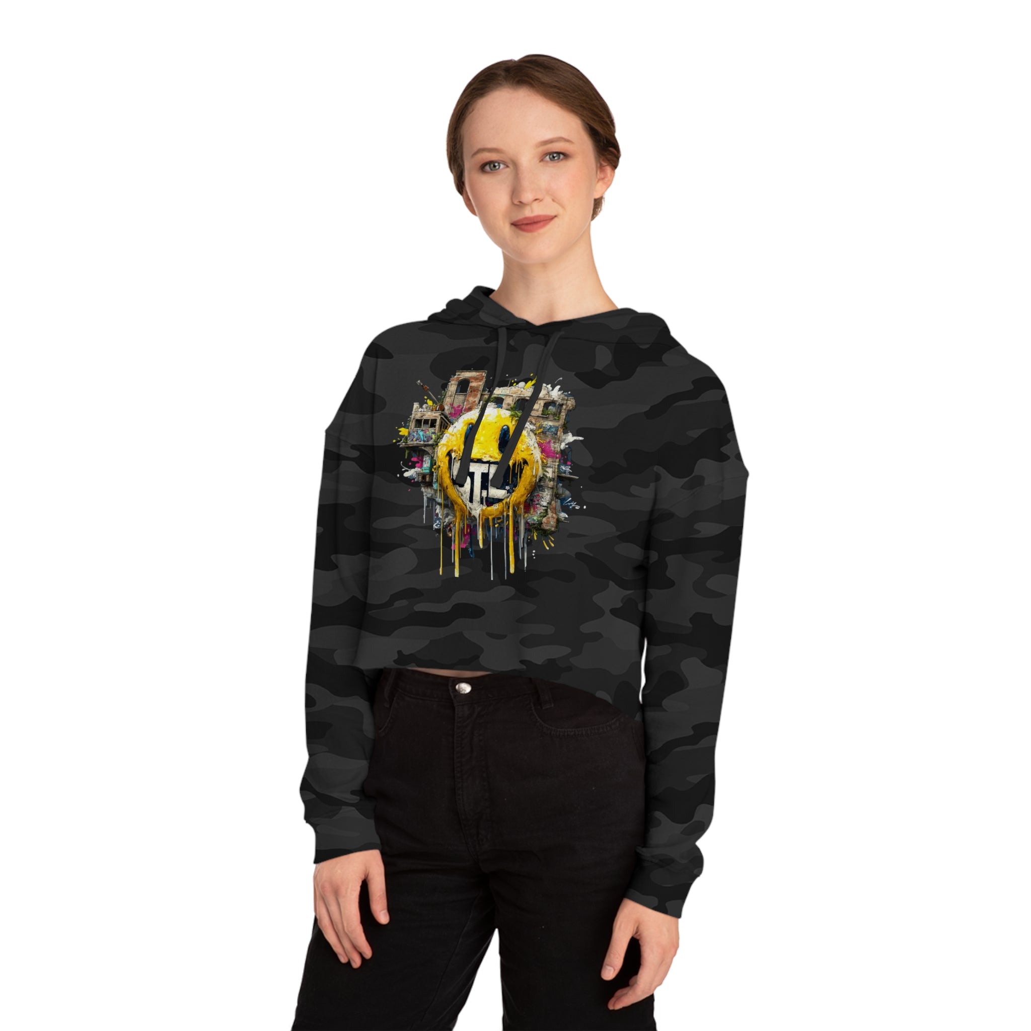 South City Degenerates Cropped Hoodie — St. Louis Neighborhood Pride